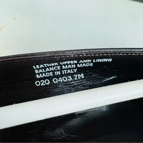 Eddie Bauer Pumps Heels‎ Dark Brown Leather Squared Toe Slip On Shoes Size 7M - Picture 8 of 12